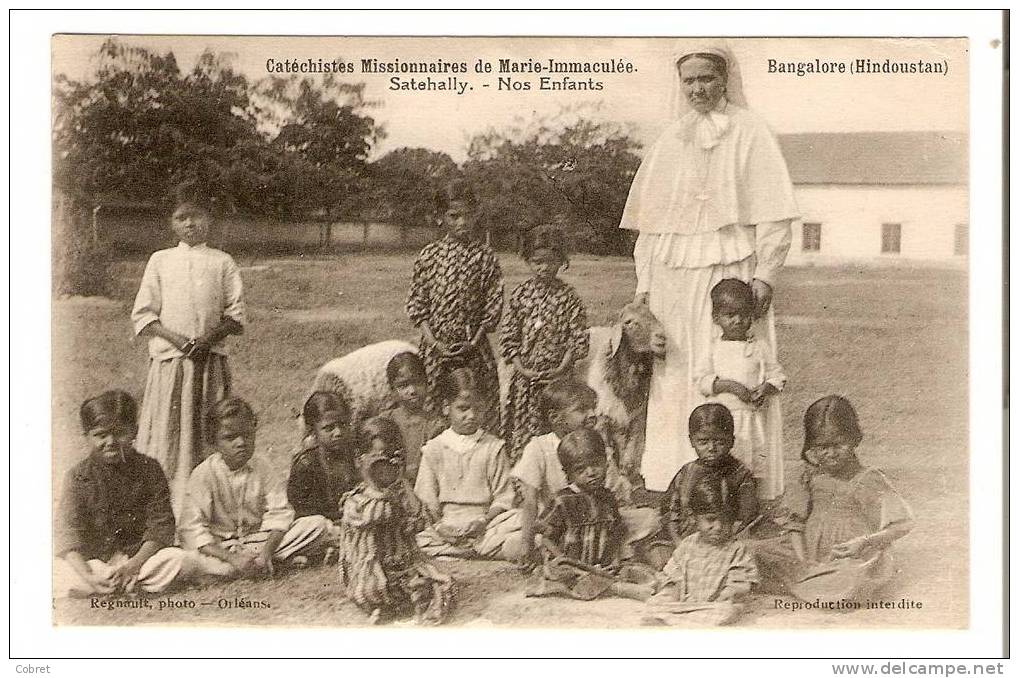 BANGALORE - Catéchistes Missionnaires De Marie-Immaculée, Satehally, Nos Enfants - Inde