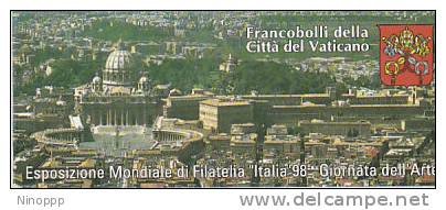 Vatican-1998 Italia Expo Booklet - Ongebruikt