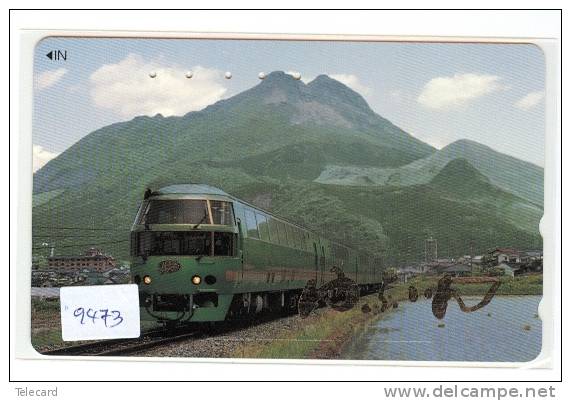 Phonecard Télécarte Japan Train (9473) DAMPF Eisenbahn Trein Locomotive Zug Japon Japan Telefonkarte - Trains