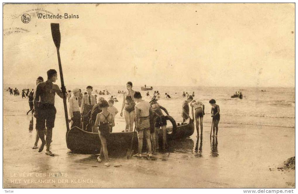 Westende - Bains - Kajak Van Zee - Mooie Animatie - Westende