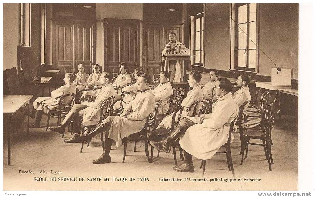 LYON  - école Du Service De Santé Militaire  -  Laboratoire D'Anatomie Pathologique Et épiscope - Santé