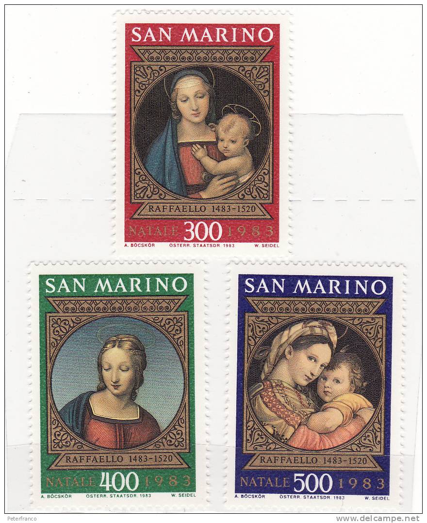 1983 Natale - Dipinti Di Raffaello - Unused Stamps