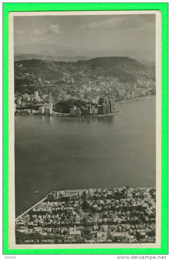 RIO DE JANEIRO, BRESIL - URCA E MORRO DA VIUVA - S.P. - CIRCULÉE EN 1964 - - Rio De Janeiro