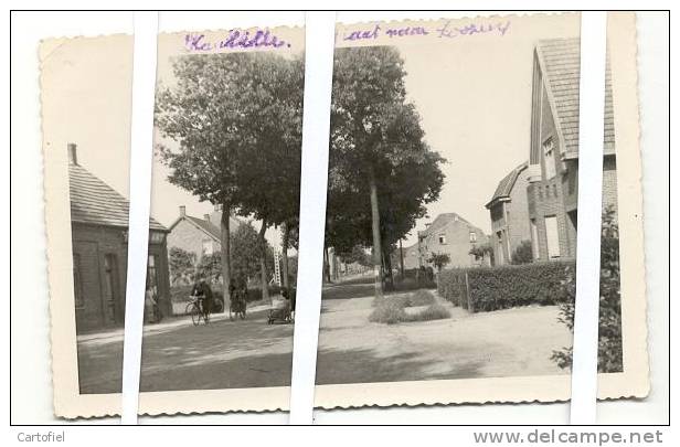 KAULILLE-STRAAT NAAR LOOZEN-UNIEKE FOTOKAART- 1946-2 SCANS- STREPEN VOOR SCANBEVEILIGING !!! - Bocholt