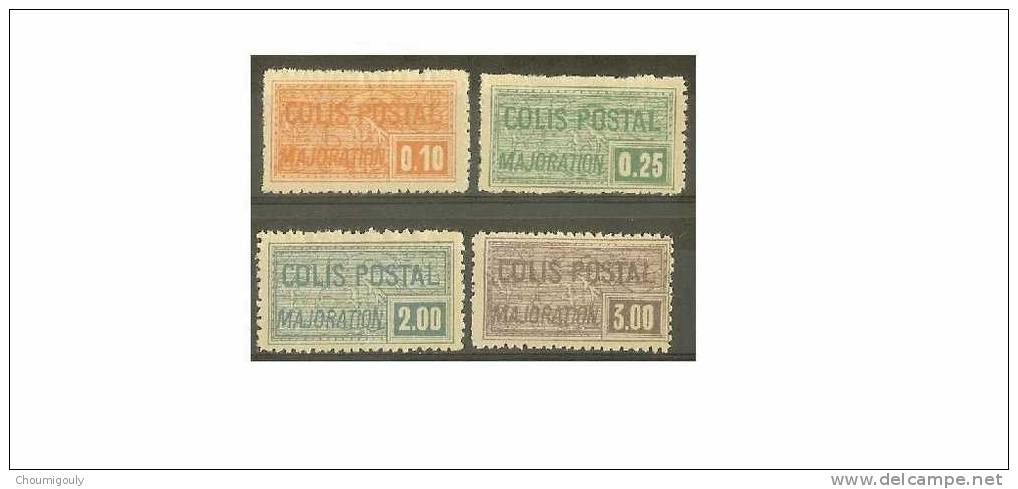 France Colis Postaux, N°77/80 ,neufs Trace De Charnière TB/TTB - Mint/Hinged