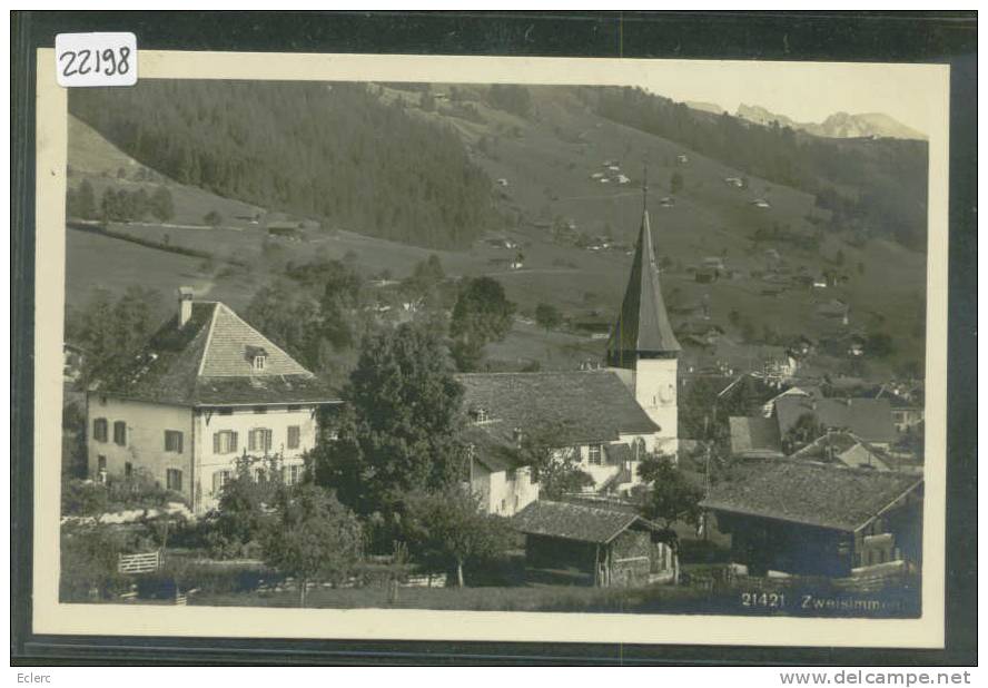 ZWEISIMMEN  - TB - Zweisimmen