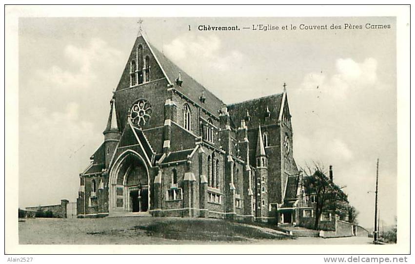 CHEVREMONT - L'Eglise Et Le Couvent Des Pères Carmes (n° 1) - Chaudfontaine