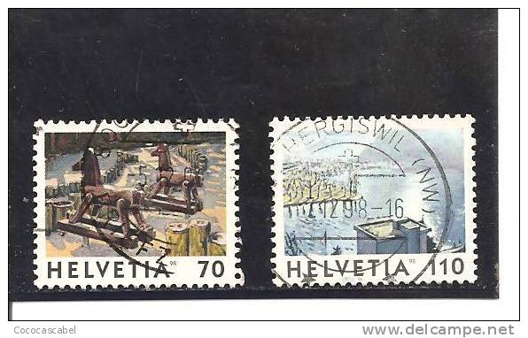Suiza-Switzerland Nº Yvert 1571, 1573 (usado) (o) - Used Stamps