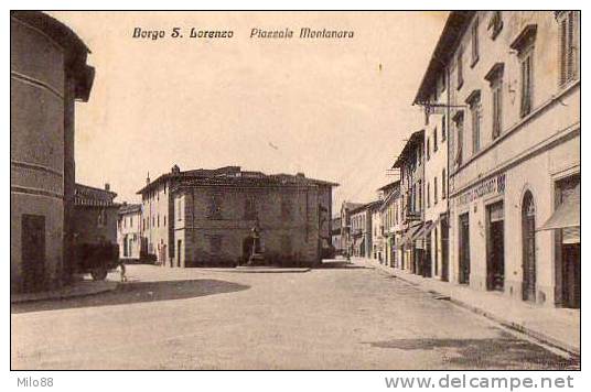 Cartolina Postale Di -BORGO SAN LORENZO- (Firenze) F.P.lotto N°21 - Firenze