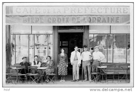 C. Photo-cafe De La Prefecture-biere Croix De Lorraine  (4385) - Caffé