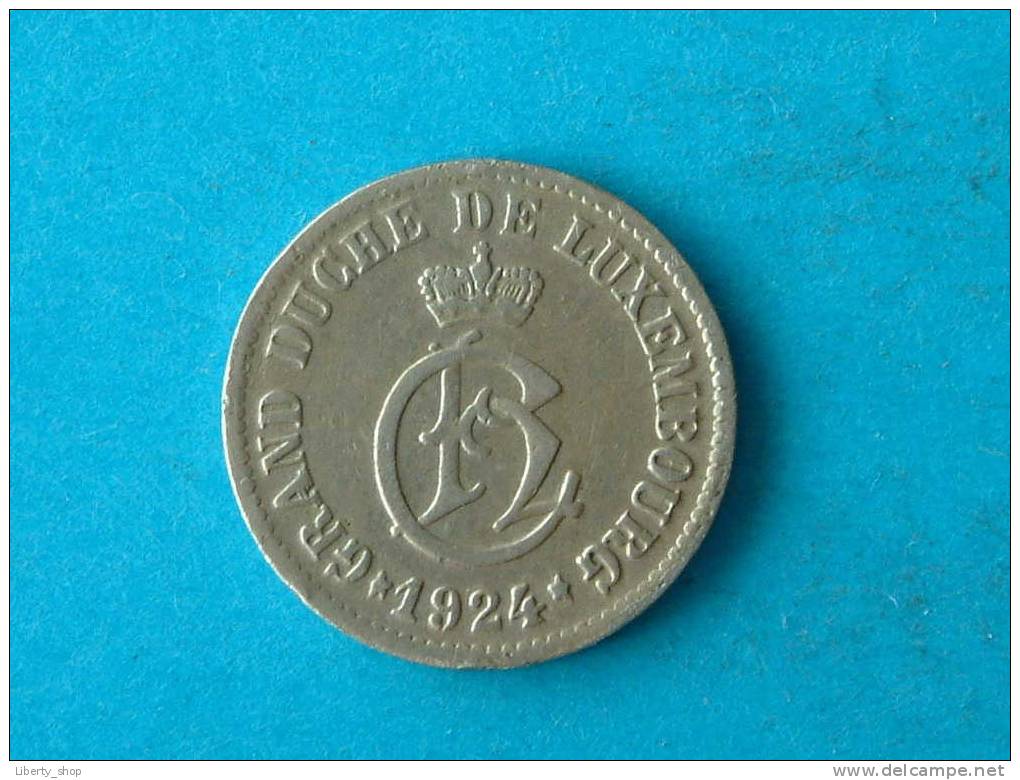 5 CENTIMES 1924 XF / KM 33 ! - Luxembourg