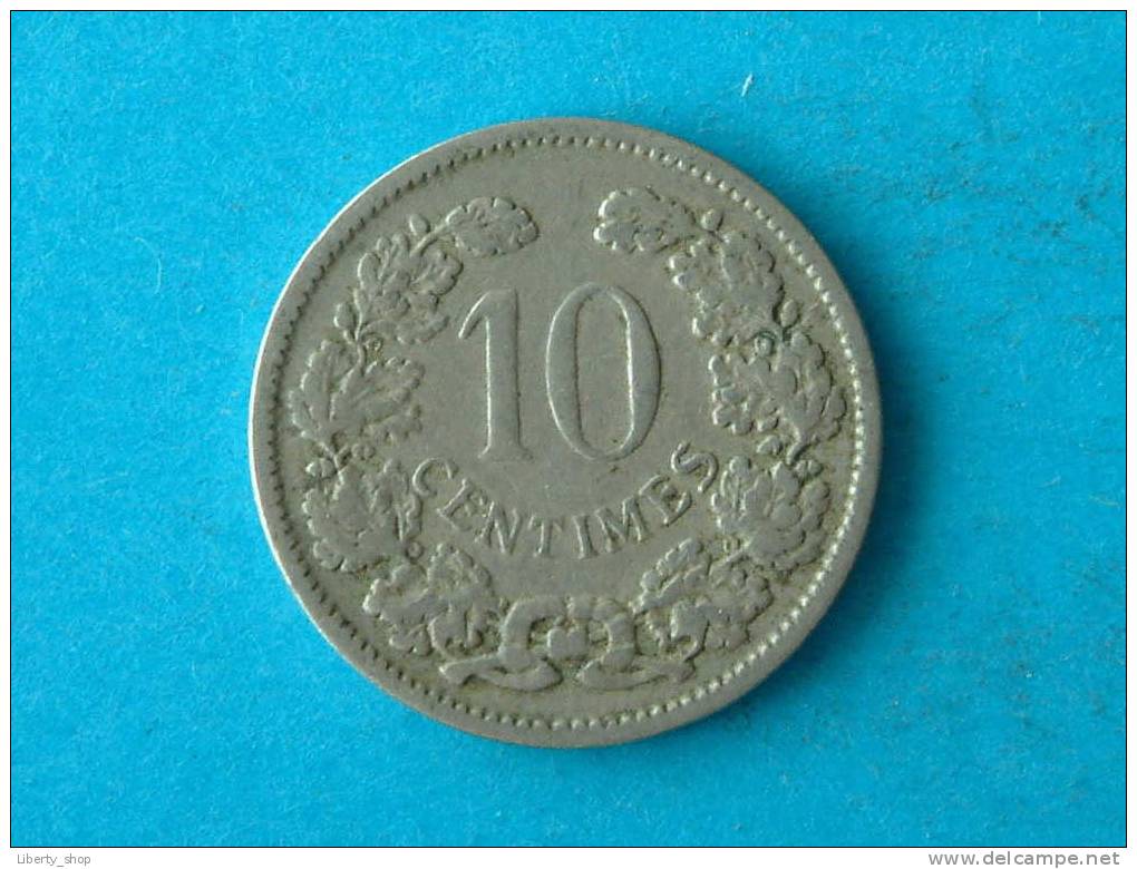 10 CENTIMES 1901 XF / KM 25 ! - Luxembourg