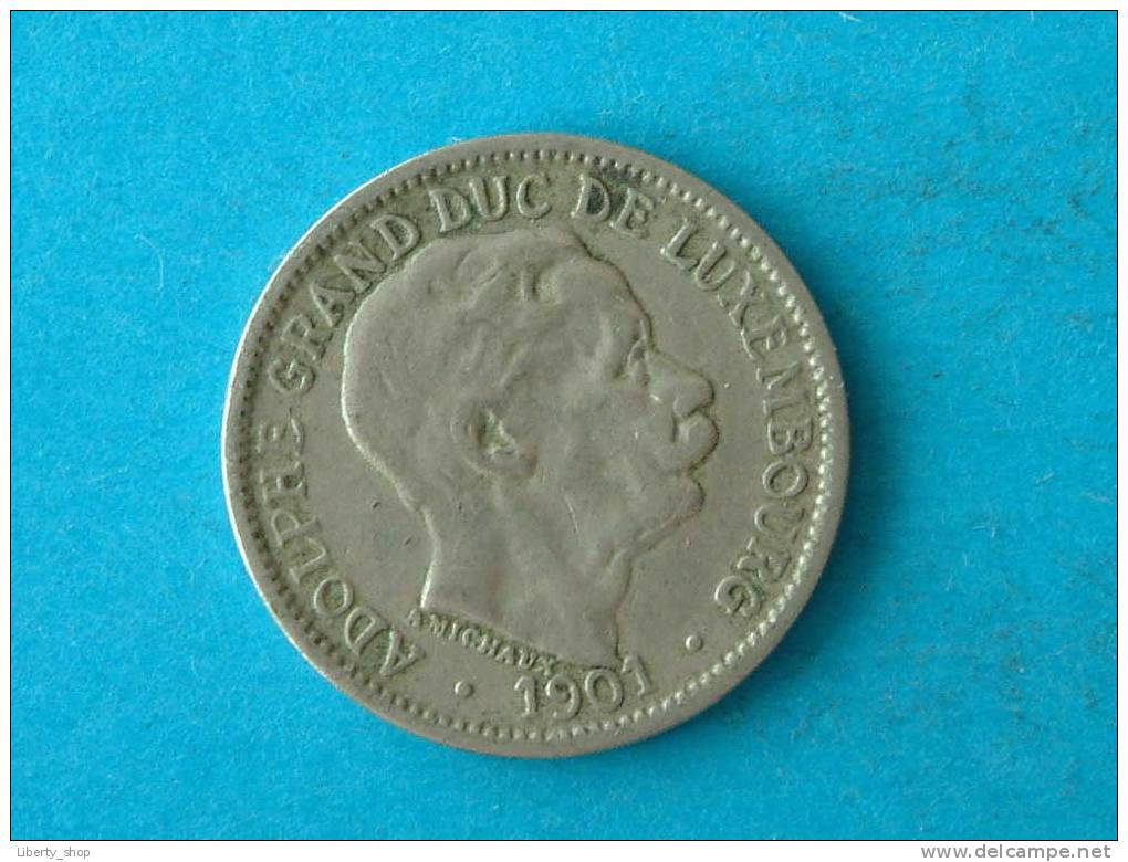 10 CENTIMES 1901 XF / KM 25 ! - Luxembourg