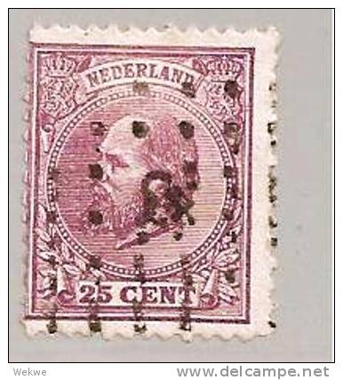 Nl Mi.nr.26/ Willem 1872, Stempel 3 (Alphen)  O - Used Stamps