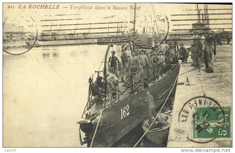 Bâteaux - Marine De Guerre - Port Torpilleur - Guerra