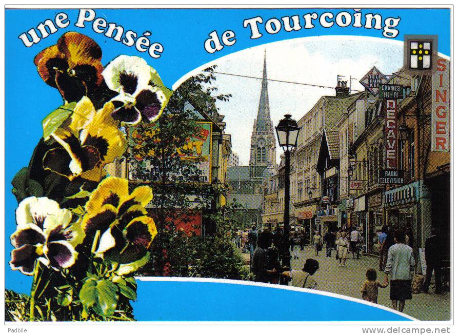 Carte Postale  59. Tourcoing  Trés Beau Plan - Tourcoing