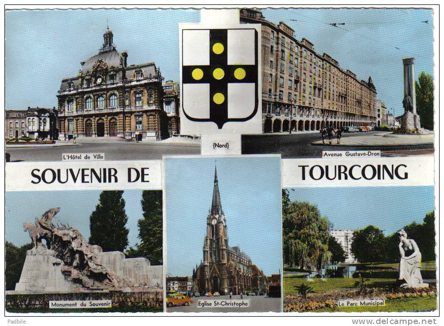 Carte Postale  59. Tourcoing  Trés Beau Plan - Tourcoing