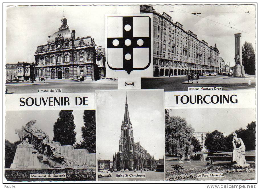 Carte Postale  59. Tourcoing  Trés Beau Plan - Tourcoing