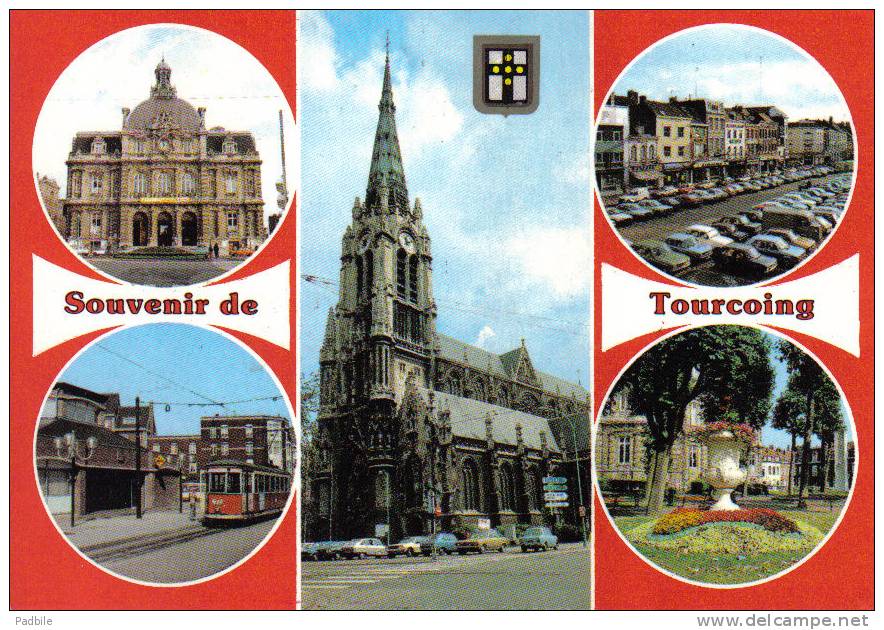 Carte Postale  59. Tourcoing  Trés Beau Plan - Tourcoing