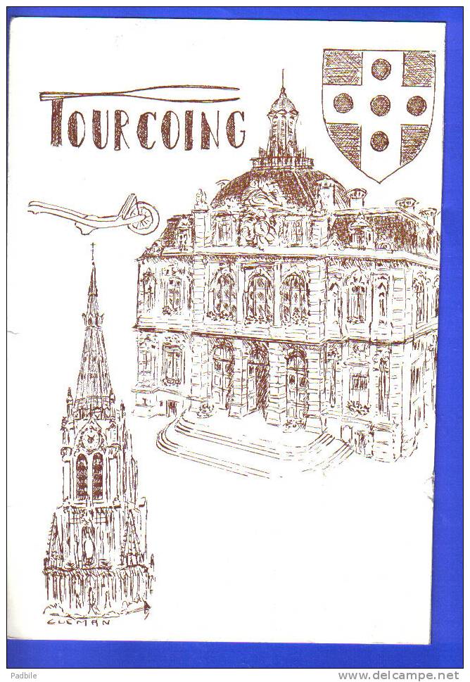 Carte Postale  59. Tourcoing  Trés Beau Plan - Tourcoing