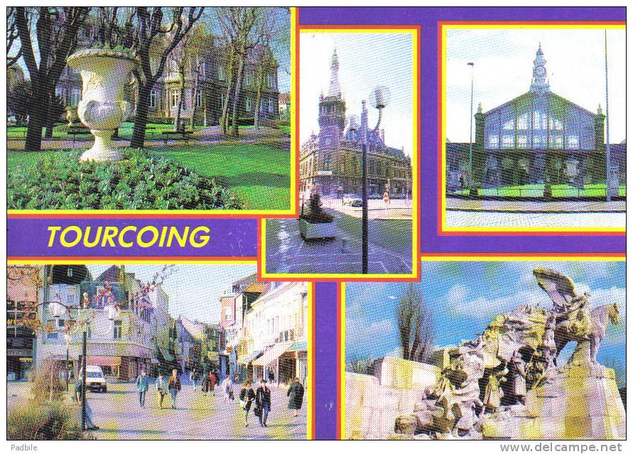 Carte Postale  59. Tourcoing  Trés Beau Plan - Tourcoing