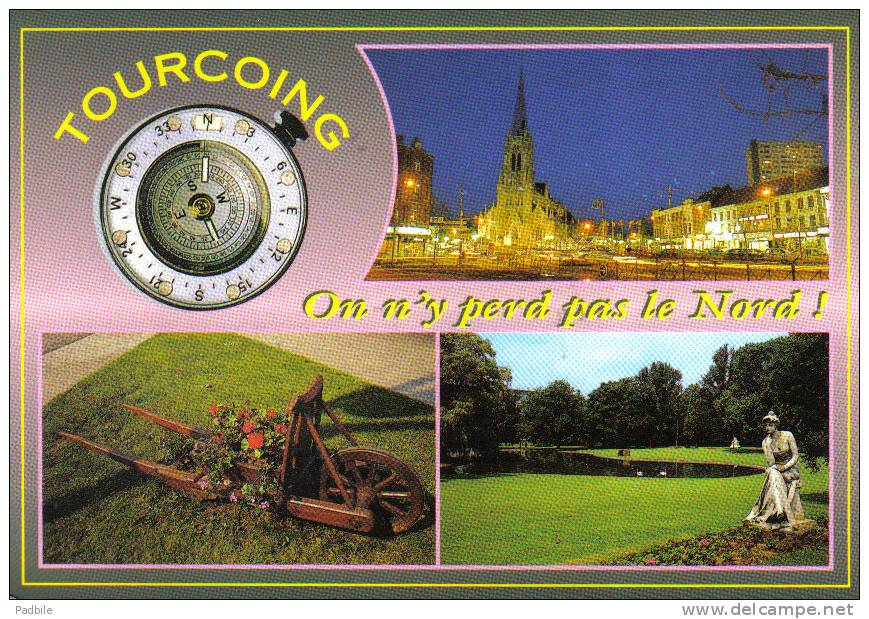 Carte Postale  59. Tourcoing  Trés Beau Plan - Tourcoing