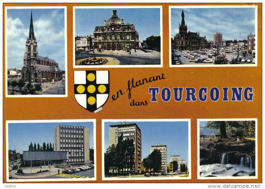 Carte Postale  59. Tourcoing  Trés Beau Plan - Tourcoing