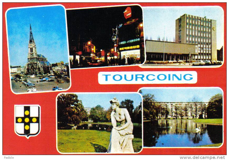 Carte Postale  59. Tourcoing  Trés Beau Plan - Tourcoing