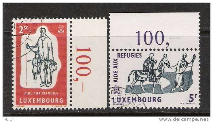 Luxemburg Y/T 576 / 577 (0) - Oblitérés