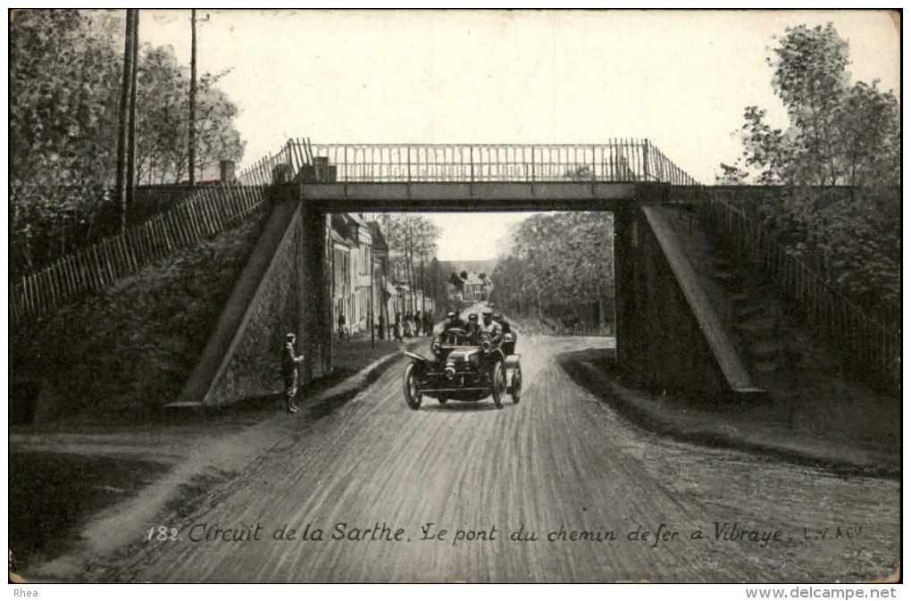 72 Vibraye Circuit De La Sarthe Pont - Vibraye