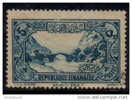 LEBANON   Scott #  155  F-VF USED - Lebanon