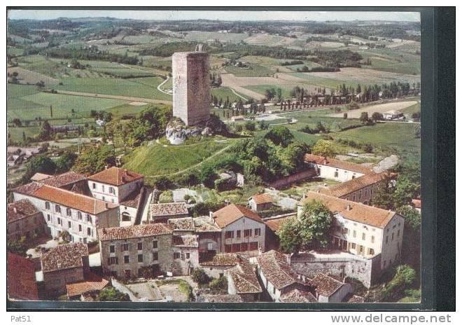 LOT - Montcuq : Vue Aérienne - Montcuq