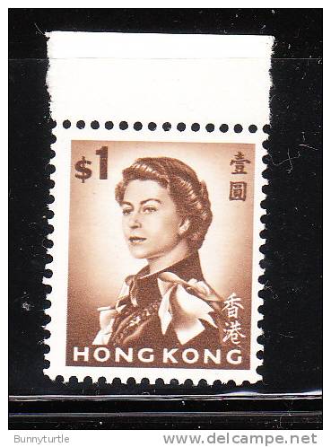 Hong Kong 1962 QE II $1 MNH - Ongebruikt