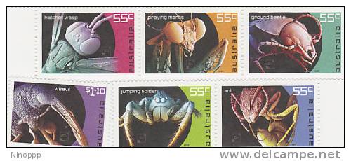 Australia-2009 Micromonsters Set 6 MNH - Mint Stamps
