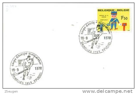 BELGIUM  1970 HOCKEY  POSTMARK - Rasenhockey