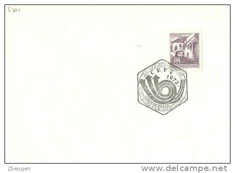 AUSTRIA 1973 EUROPA CEPT  POSTMARK - 1973