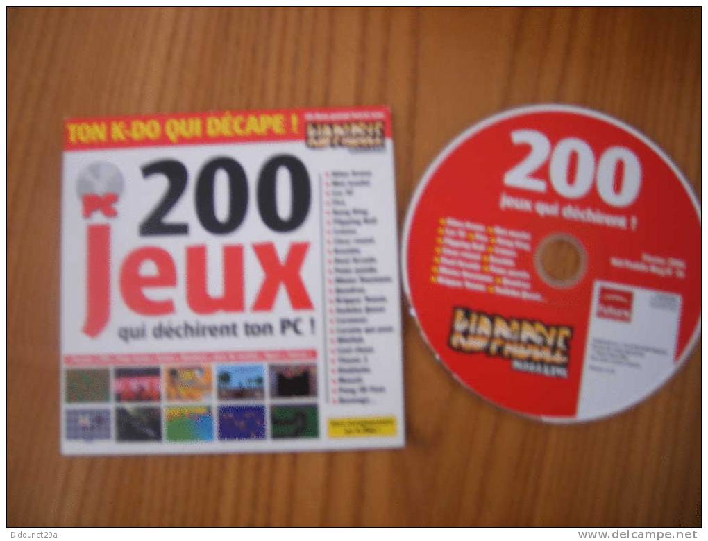CD KIDPADDLE MAGAZINE "200 JEUX" - CD