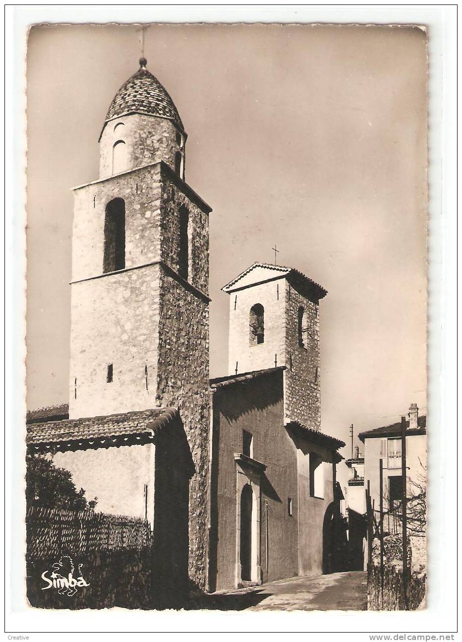 LE CANNET.1958 Eglise Sainte-Catherine (2scans) - Le Cannet