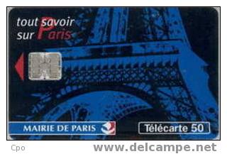 # France 770A F785A MAIRIE DE PARIS 50u Sc7 T2G 09.97 Tres Bon Etat - 1997