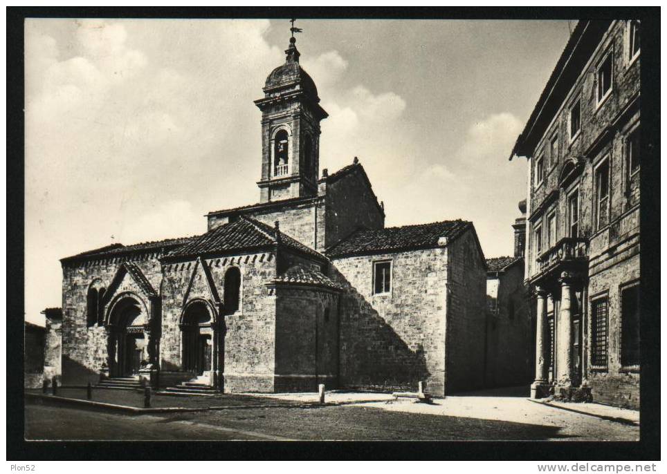 1076-S.QUIRICO D´ORCIA(SIENA)-LA COLLEGIATA-1953-FG - Siena