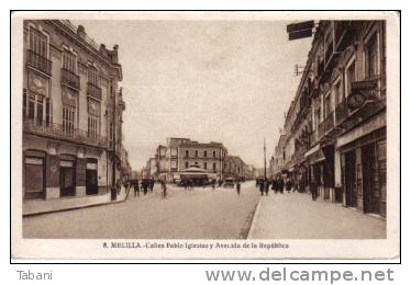 Melilla, Spain, Old Postcard - Melilla