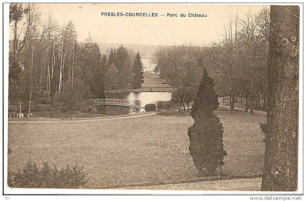 PRESLES COURCELLES Parc Du Château - Presles