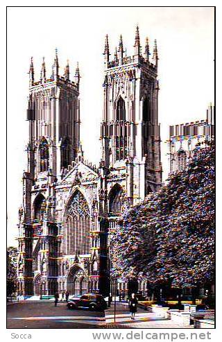 YORKSHIRE - The Minster York West Front - Animé - York