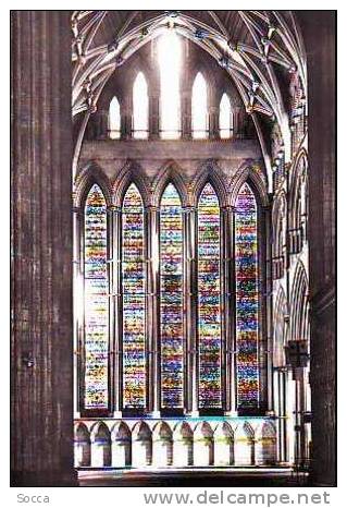 YORKSHIRE - York Minster - The Five Sisters Window - York