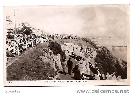 ZIG-ZAG PATH AND THE LEAS. FOLKESTONE. - Folkestone