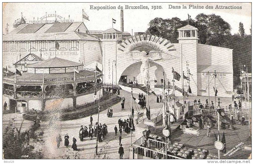 Exposition De Bruxelles 1910, Dans La Plaine Des Attractions (2022) - Expositions Universelles