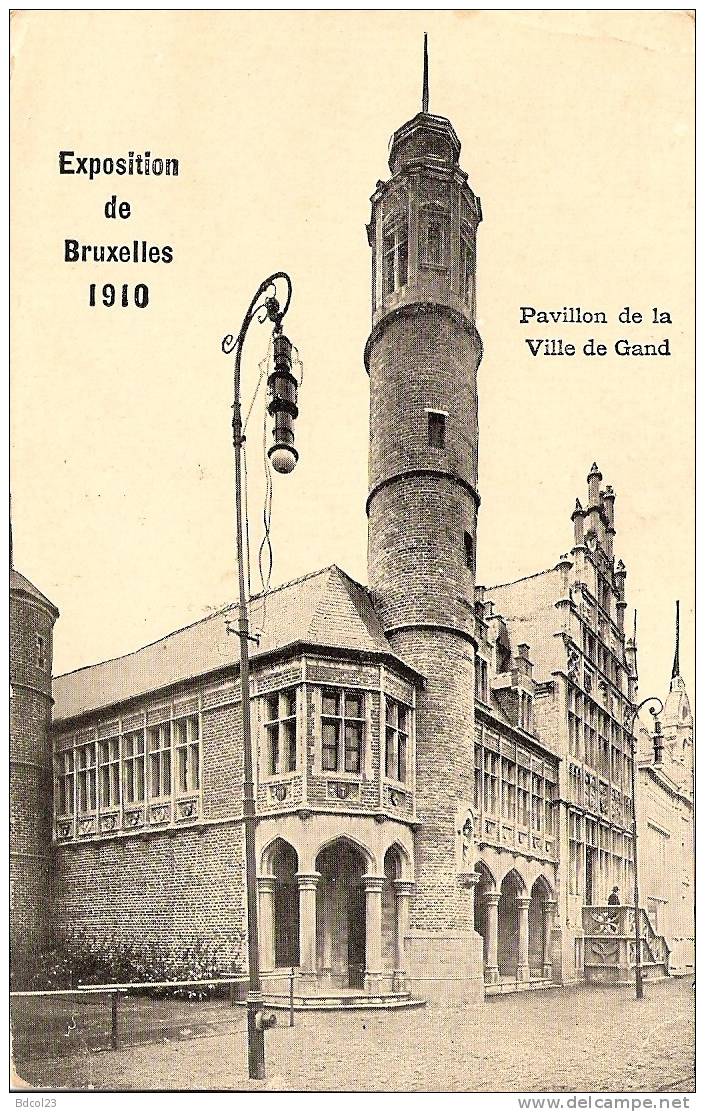 Exposition De Bruxelles 1910, Pavillon De La Ville De Gand (2028) - Expositions Universelles