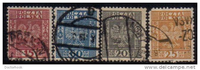 POLAND   Scott #  268-74  F-VF USED - Used Stamps