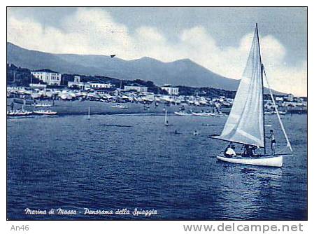 MARINA DI MASSA-TOSCANA-SPIAGGIA 2-ORIGINALE D´EPOCA-GUARDA - Massa