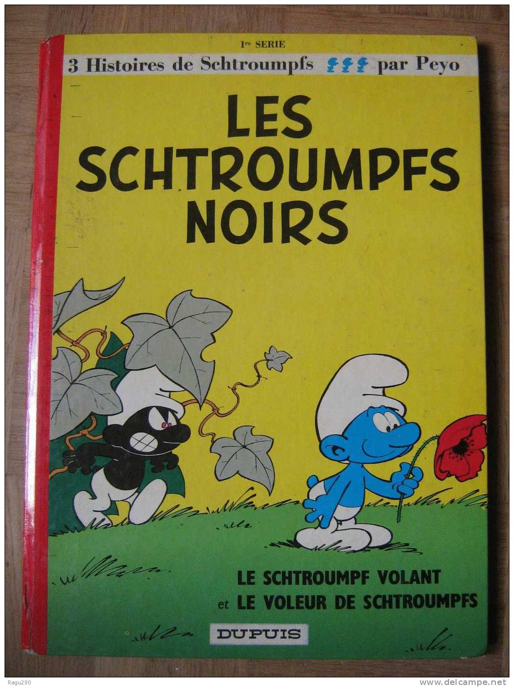 LES SCHTROUMPFS NOIRS  N° 1 édition DUPUIS  A Dos Rond De 1974 - Schtroumpfs, Les